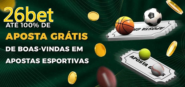 26betbet Ate 100% de Aposta Gratis